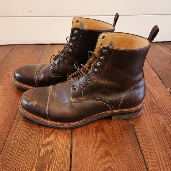 Beckett Simonon Captoe Boots 9.5 - Picture 4 of 8